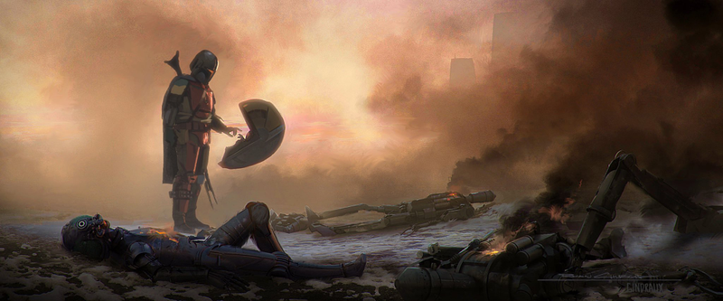 The Mandalorian discovering you-know-who.